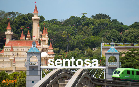 Sentosa island Entrance