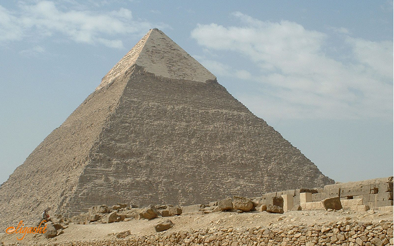 Khafre Pyramid in Giza Khafre Pyramid in Giza