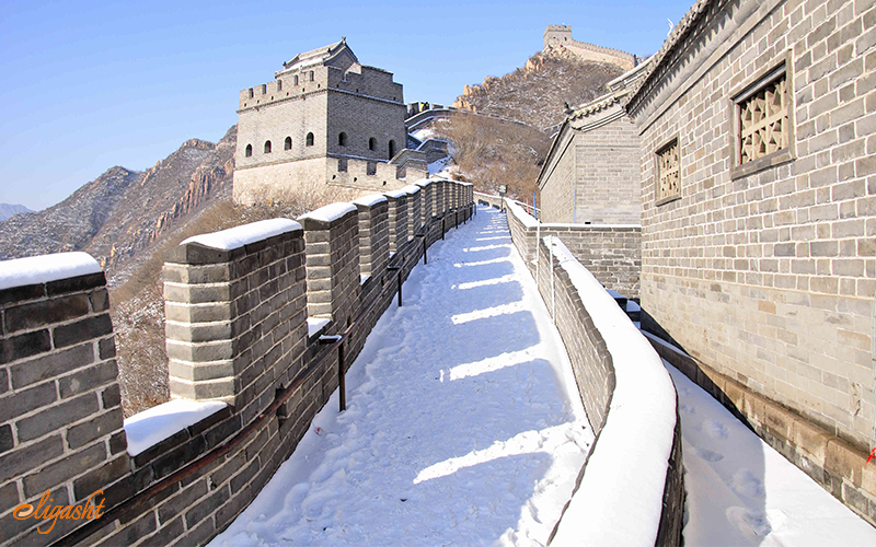 Great Wall of China in Snow Great Wall of China in Snow