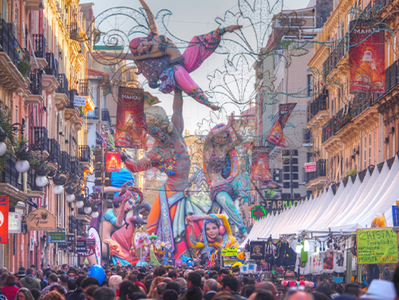 Las Fallas Valencia Festival