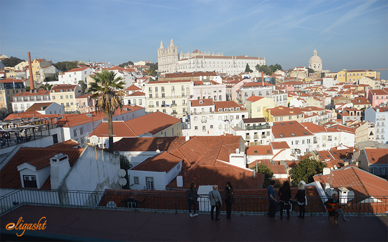 Alfama in Lisbon Alfama in Lisbon
