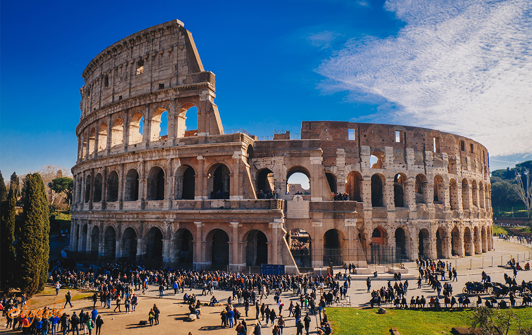 roman colosseum tourist