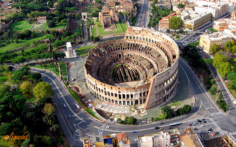 Impressive colosseum Impressive colosseum