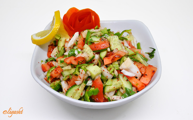 Turkish vegetarian salad Turkish vegetarian salad