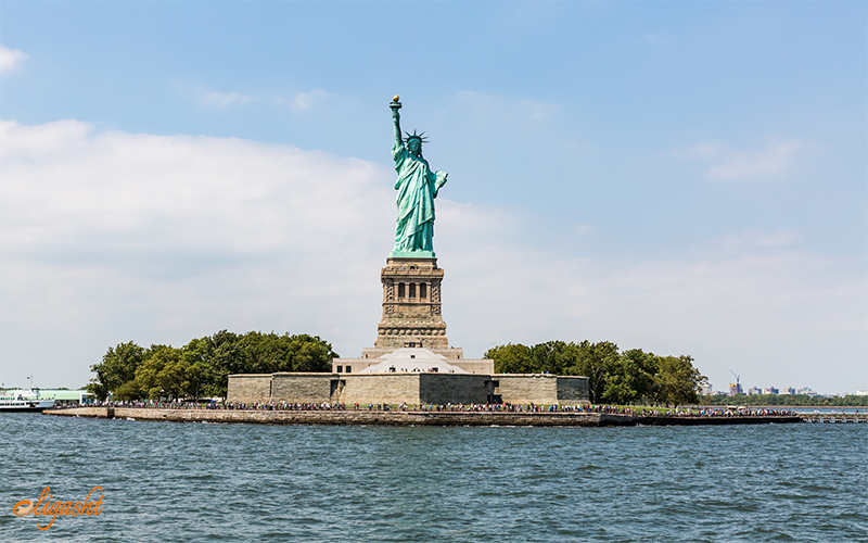 the Statue of Liberty the Statue of Liberty