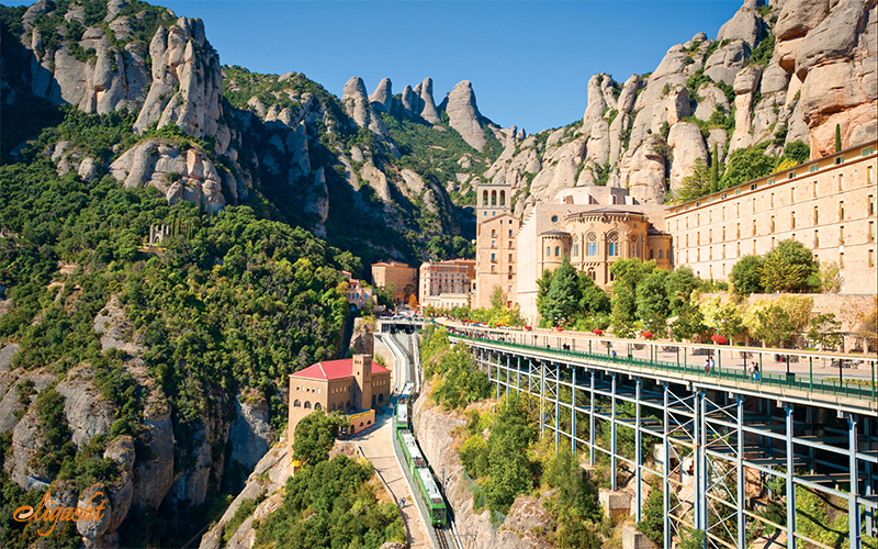 Montserrat mountain Montserrat mountain