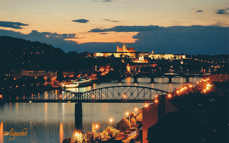 Prague at night Prague at night