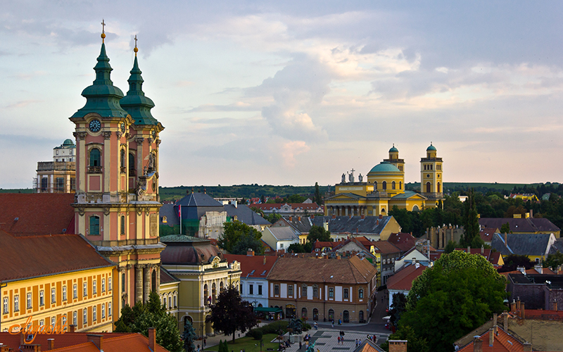 Beautiful city of eger near Budapest Beautiful city of eger near Budapest