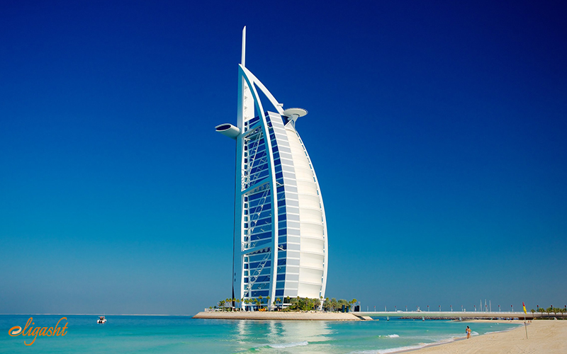 Burj al Arab is the most luxurious hotel in the world Burj al Arab is the most luxurious hotel in the world