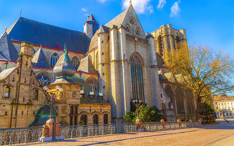 Michael-church-cathedral-in-Ghent Michael-church-cathedral-in-Ghent