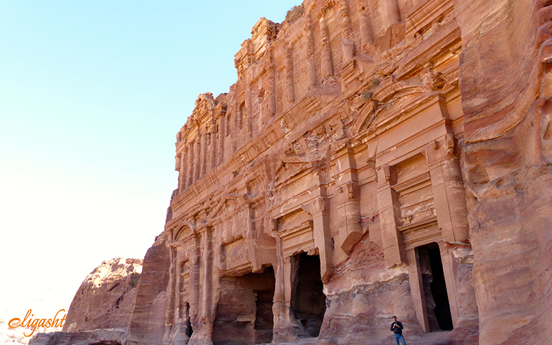 Royal Tombs are one of the main attractions in Petra Royal Tombs are one of the main attractions in Petra