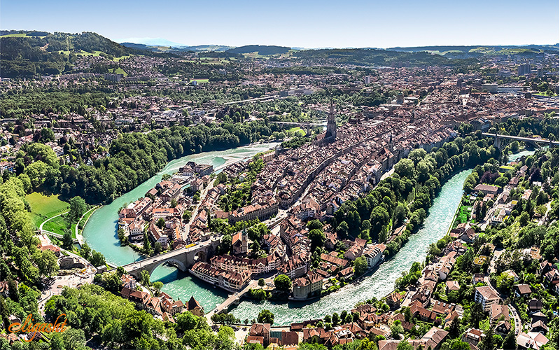 old town or Altstadt in Bern old town or Altstadt in Bern
