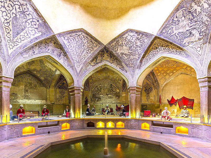 Vakil bathroom - attractions of Shiraz - eli gasht