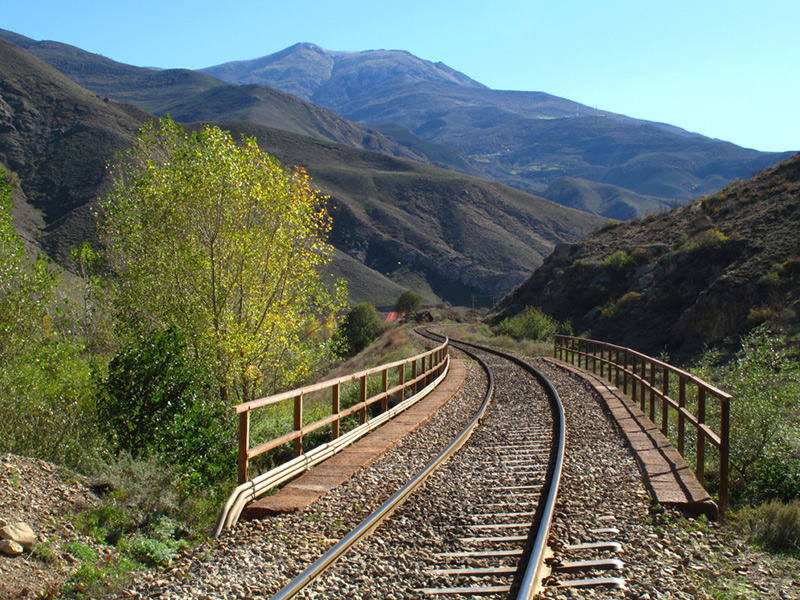 Iran railway routes
