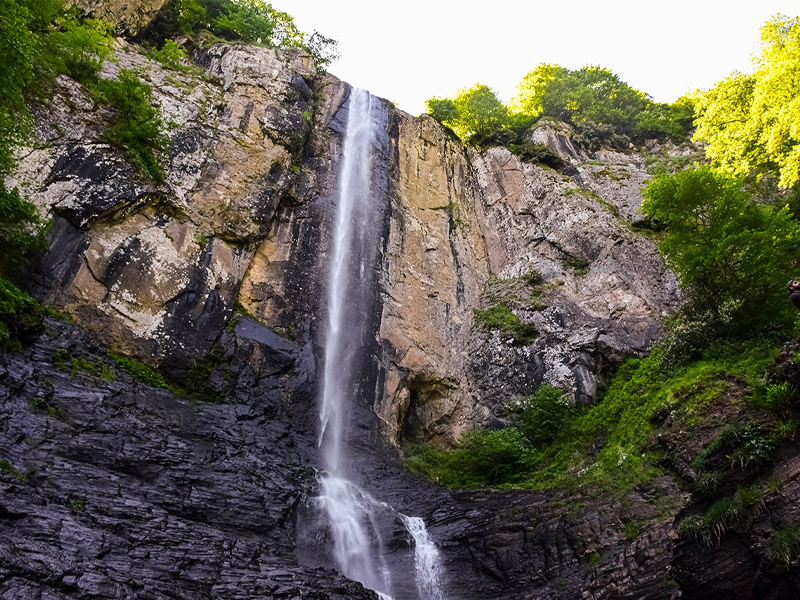 the Tallest Waterfall in Iran