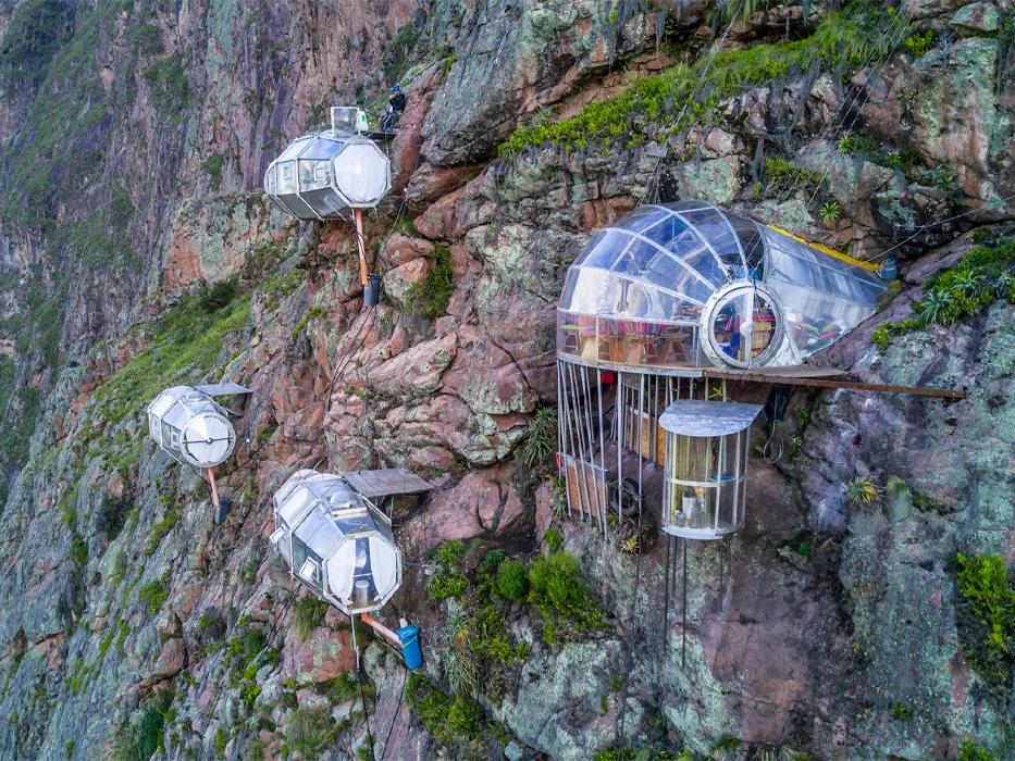 glass hotels in the world