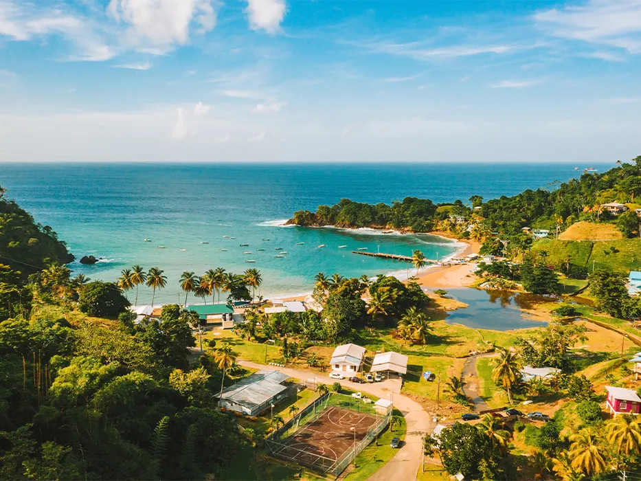 Barbados in the Caribbean