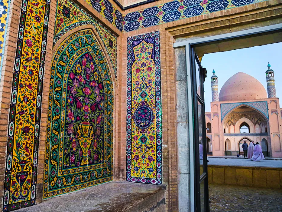 Agha Bozorg Mosque in Kashan