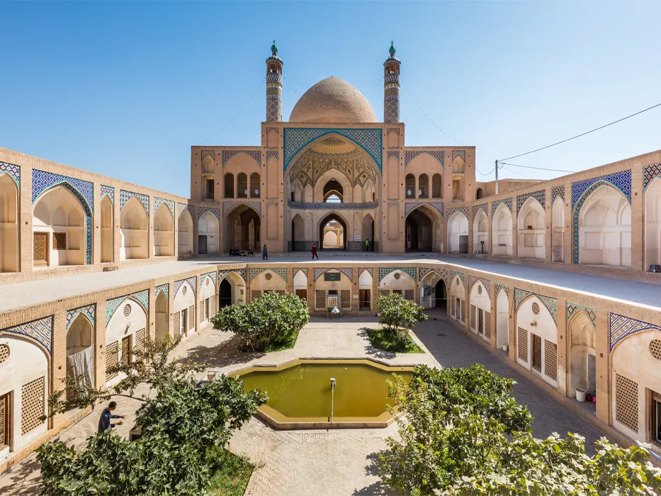 Agha Bozorg Mosque in Kashan