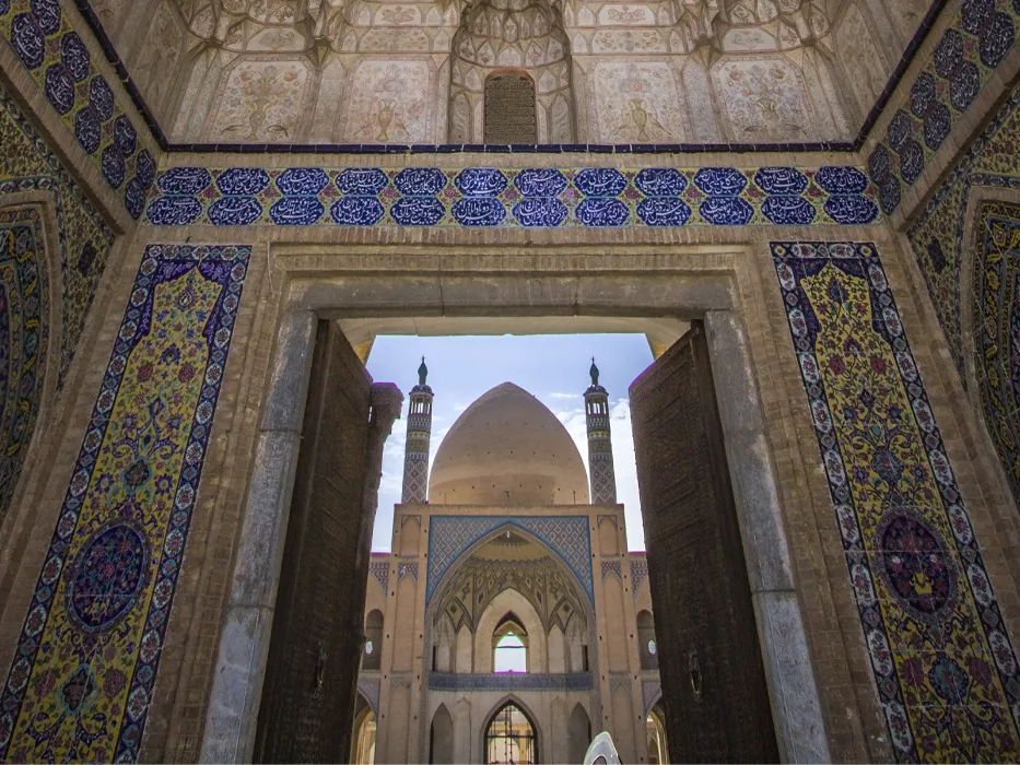 Agha Bozorg Mosque in Kashan