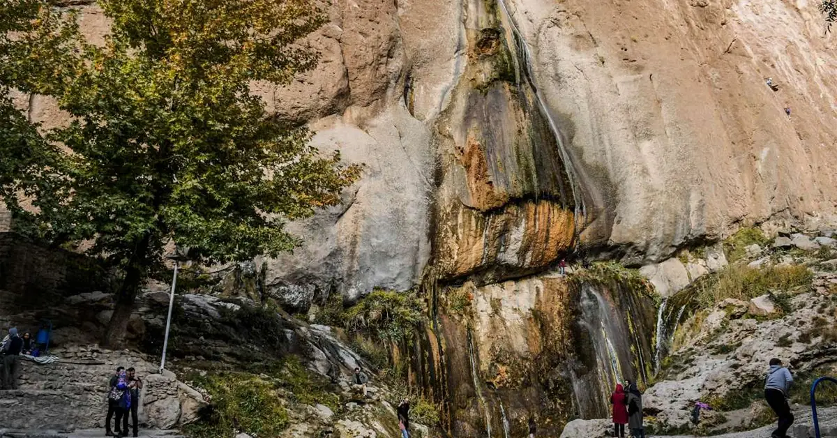 Semirom Waterfall