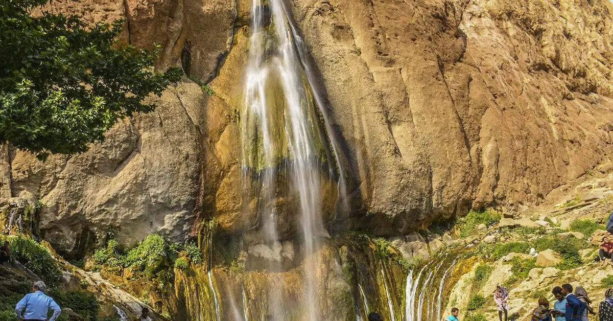Semirom Waterfall